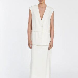 NWT DISSH TAYLOR OFF WHITE VEST